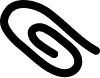 paper clip icon